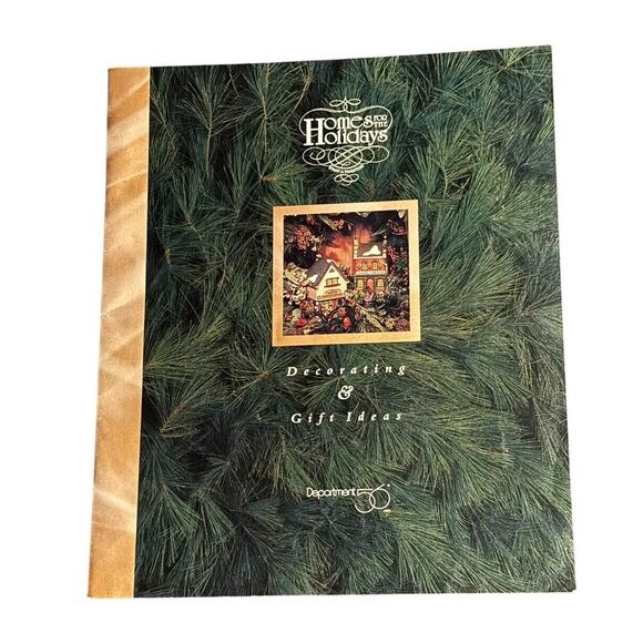 Department 56 Home For The Holidays Decorating Catalog Gift Ideas 1995 READ - Picture 1 of 5